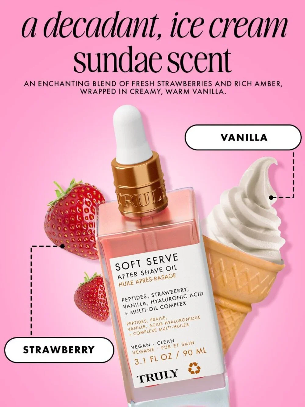 TRULY-Soft Serve After Shave Oil